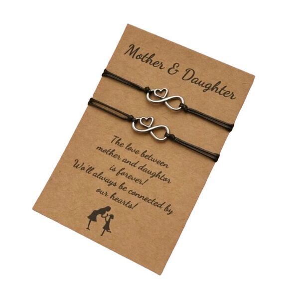 Mother and Daughter Bracelets - Picture 2 of 3